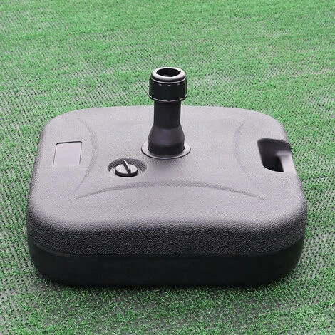 Livingandhome Parasol Base Stand / Water Filled 20KG For Square And Round Parasol 3 Livingandhome Parasol Base Stand / Water Filled 20KG For Square And Round Parasol