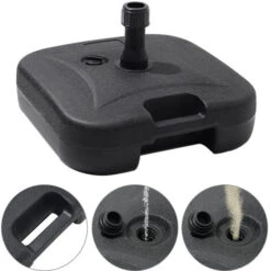 Livingandhome Parasol Base Stand / Water Filled 20KG For Square And Round Parasol 10 Livingandhome Parasol Base Stand / Water Filled 20KG For Square And Round Parasol -Outdoor Furniture Store 23563029 4