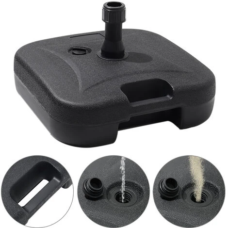 Livingandhome Parasol Base Stand / Water Filled 20KG For Square And Round Parasol 6 Livingandhome Parasol Base Stand / Water Filled 20KG For Square And Round Parasol - Image 4