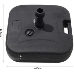 Livingandhome Parasol Base Stand / Water Filled 20KG For Square And Round Parasol 11 Livingandhome Parasol Base Stand / Water Filled 20KG For Square And Round Parasol -Outdoor Furniture Store 23563029 5