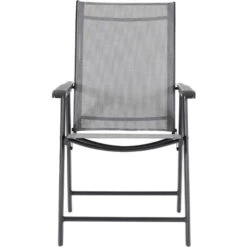 Livingandhome Set Of 2 Black Garden Folding Chair 9 Livingandhome Set Of 2 Black Garden Folding Chair -Outdoor Furniture Store 23563143 3