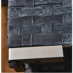 4 Seats Outdoor Sofa Rattan Garden Furniture Set - Ocean Grey - CANNES -Outdoor Furniture Store 23762901 4