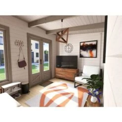 Log Cabin Garden Office Man Cave Garden Room Summerhouse Terminator - 3m X 2.5m (45mm) -Outdoor Furniture Store 24122588 3