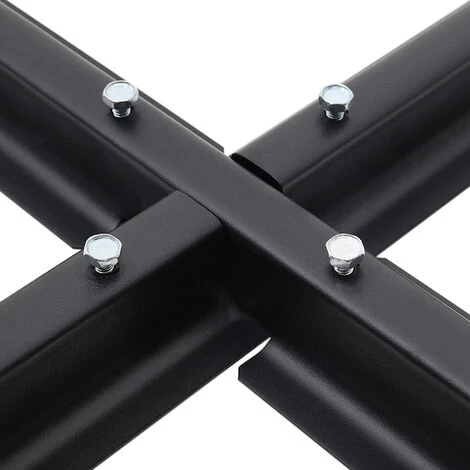 Livingandhome Banana Parasol Base Stand-Cross Base 6 Livingandhome Banana Parasol Base Stand-Cross Base - Image 4