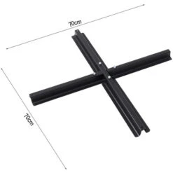 Livingandhome Banana Parasol Base Stand-Cross Base 11 Livingandhome Banana Parasol Base Stand-Cross Base -Outdoor Furniture Store 28001363 5