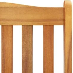 Rocking Chair Solid Acacia Wood VidaXL -Outdoor Furniture Store 29065033 5
