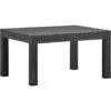Garden Table Anthracite 58x58x41 Cm PP Rattan VidaXL 1 Garden Table Anthracite 58x58x41 Cm PP Rattan VidaXL -Outdoor Furniture Store 29111418 1