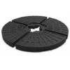 VOUNOT Umbrella Base Stand For Cantilever And Banana Parasol Base Weight, 52L/100kg -Outdoor Furniture Store 29308812 1