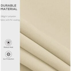 Outsunny 3.5x2.5m Manual Awning Window Door Sun Weather Shade W/ Handle Beige 10 Outsunny 3.5x2.5m Manual Awning Window Door Sun Weather Shade W/ Handle Beige -Outdoor Furniture Store 29749730 4