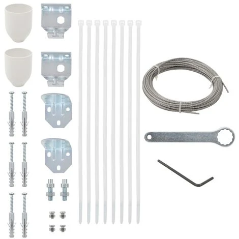 29 Piece Balcony Screen Accessory Set 3 29 Piece Balcony Screen Accessory Set