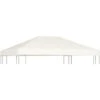 Gazebo Top Cover 310 G/m 4x3 M Cream White -Outdoor Furniture Store 29794687 1
