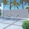 Retractable Side Awning 160 X 500 Cm Grey -Outdoor Furniture Store 29794811 1