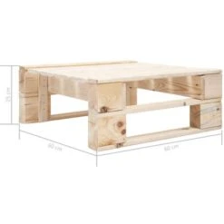 Garden Pallet Ottoman Wood -Outdoor Furniture Store 29794990 5