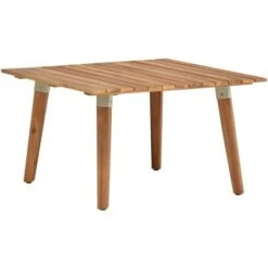 Garden Coffee Table 60x60x36 Cm Solid Acacia Wood