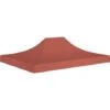 Party Tent Roof 4x3 M Terracotta 270 G/m² VidaXL -Outdoor Furniture Store 29828259 1