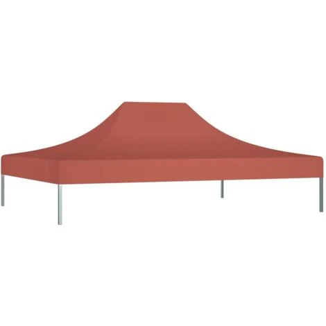 Party Tent Roof 4x3 M Terracotta 270 G/m² VidaXL 4 Party Tent Roof 4x3 M Terracotta 270 G/m² VidaXL - Image 2