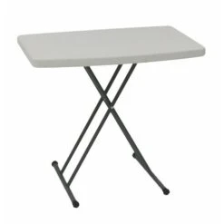 Oypla 2.5ft 76cm Folding Heavy Duty Outdoor Trestle Party Garden Table