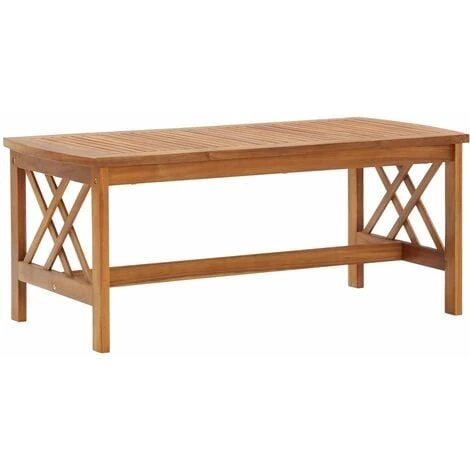 Coffee Table 102x50x43 Cm Solid Acacia Wood VidaXL 3 Coffee Table 102x50x43 Cm Solid Acacia Wood VidaXL