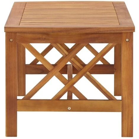 Coffee Table 102x50x43 Cm Solid Acacia Wood VidaXL 6 Coffee Table 102x50x43 Cm Solid Acacia Wood VidaXL - Image 4