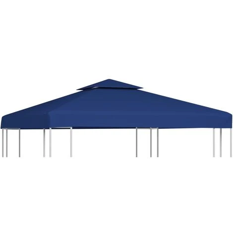 Gazebo Cover Canopy Replacement 310 G / M Dark Blue 3 X 3 M 3 Gazebo Cover Canopy Replacement 310 G / M Dark Blue 3 X 3 M