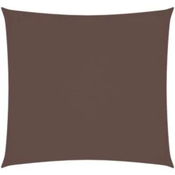 Sunshade Sail Oxford Fabric Square 2x2 M Brown VidaXL