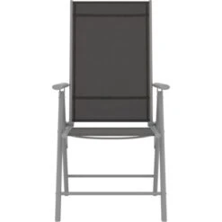 Folding Garden Chairs 4 Pcs Textilene Black VidaXL 10 Folding Garden Chairs 4 Pcs Textilene Black VidaXL -Outdoor Furniture Store 32166828 4