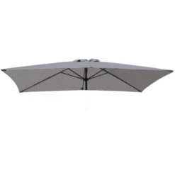 Greenbay Replacement Fabric Garden Parasol Canopy Cover For 3X2m 6 Arm Parasol - Grey