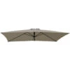 Greenbay Replacement Fabric Garden Parasol Canopy Cover For 3X2m 6 Arm Parasol - Brown -Outdoor Furniture Store 32348324 1