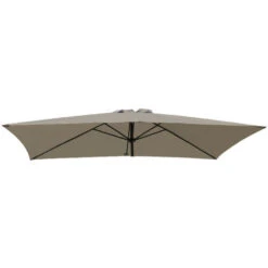 Greenbay Replacement Fabric Garden Parasol Canopy Cover For 3X2m 6 Arm Parasol - Brown