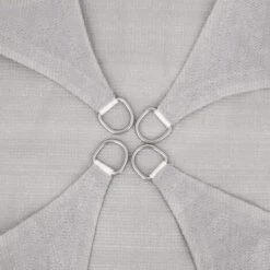 Green Bay Sun Shade Sail Square HDPE Breathable UV Block Sunscreen Awning Canopy With Free Rope 4x4m Grey 11 Green Bay Sun Shade Sail Square HDPE Breathable UV Block Sunscreen Awning Canopy With Free Rope 4x4m Grey -Outdoor Furniture Store 32348420 5