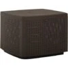 Garden Table Mocha 53x53x40 Cm Plastic VidaXL 1 Garden Table Mocha 53x53x40 Cm Plastic VidaXL -Outdoor Furniture Store 33645006 1