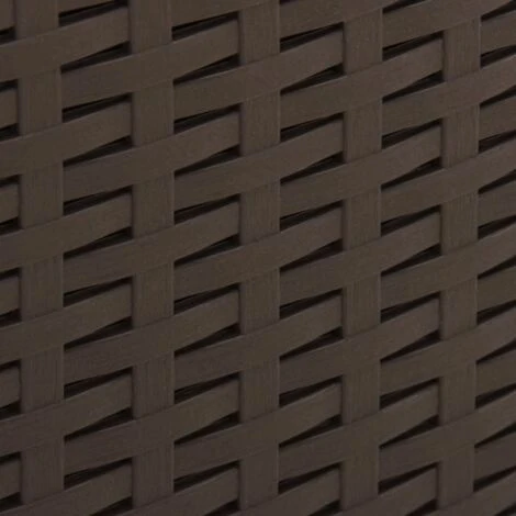 Garden Table Mocha 53x53x40 Cm Plastic VidaXL 7 Garden Table Mocha 53x53x40 Cm Plastic VidaXL - Image 5