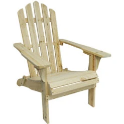 WATSONS - Adirondack Wooden Garden Chair - Natural