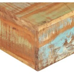 Coffee Table 80x80x28 Cm Solid Reclaimed Wood VidaXL -Outdoor Furniture Store 34197718 4