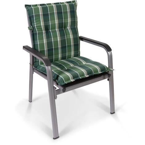 Blumfeldt Prato, Upholstery, Armchair Cushion, Low-Back Garden Chair, Polyester, 50x100x8cm 4 Blumfeldt Prato, Upholstery, Armchair Cushion, Low-Back Garden Chair, Polyester, 50x100x8cm - Image 2