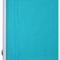 Pair Of Aluminium And Textilene Sun Loungers, 4 Reclining Positions, Headrest Included, Stackable - Louisa - White Frame, Turquoise Textilene -Outdoor Furniture Store 3557071 5