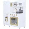 Teamson Kids Mayfair Kids Wooden Play Kitchen & 11 Accessories White TD-13302D