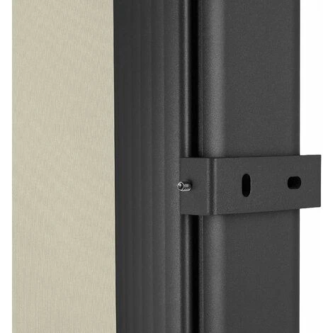 BAMNY Retractable Side Awning Patio Garden Windbreaker Sun Shade Shelter 3x1.8m (Beige) 6 BAMNY Retractable Side Awning Patio Garden Windbreaker Sun Shade Shelter 3x1.8m (Beige) - Image 4