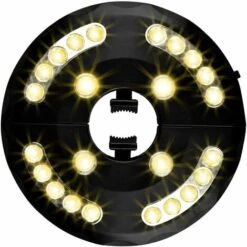 Garden Umbrella Light, Patio Umbrella Light, 24 LED, 3 Illumination Models, Patio Umbrella Light, Garden, Large Umbrella (Warm Light) SOEKAVIA