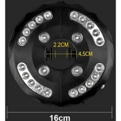 Garden Umbrella Light, Patio Umbrella Light, 24 LED, 3 Illumination Models, Patio Umbrella Light, Garden, Large Umbrella (Warm Light) SOEKAVIA -Outdoor Furniture Store 38414442 5