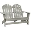 2-Seater Garden Adirondack Chair Solid Fir Wood Grey VidaXL 1 2-Seater Garden Adirondack Chair Solid Fir Wood Grey VidaXL -Outdoor Furniture Store 41990212 1