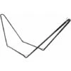 Harbour Housewares Garden Hammock Stand - Black 2 Harbour Housewares Garden Hammock Stand - Black -Outdoor Furniture Store 45890175 1