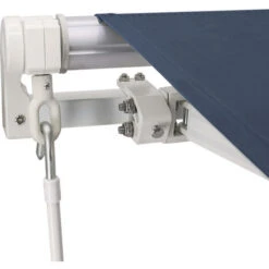 Greenbay 3.5 X 2.5m Manual Awning Garden Patio Canopy Sun Shade Shelter Retractable Blue -Outdoor Furniture Store 46461643 5