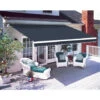 Greenbay 4 X 3m Manual Awning Garden Patio Canopy Sun Shade Shelter Retractable Blue -Outdoor Furniture Store 46461648 1
