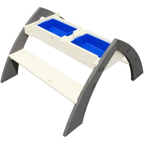 Children's Picnic Table Delta Grey And White A031.023.00 AXI 6 Children's Picnic Table Delta Grey And White A031.023.00 AXI - Image 4