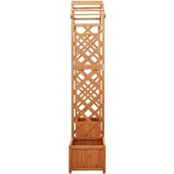 Garden Pergola With Planter Solid Firwood VidaXL -Outdoor Furniture Store 46949210 5