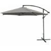 Airwave 3m Banana Cantilever Parasol Umbrella - Grey -Outdoor Furniture Store 4846935 1