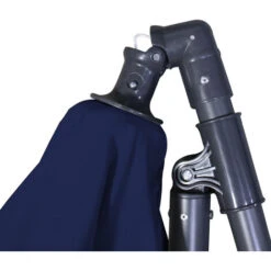 Greenbay 3m Garden Banana Parasol Patio Sun Shade Shelter Crank Hanging Rattan Cantilever Umbrella Blue 11 Greenbay 3m Garden Banana Parasol Patio Sun Shade Shelter Crank Hanging Rattan Cantilever Umbrella Blue -Outdoor Furniture Store 49604214 5