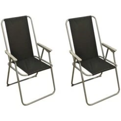 Set Of 2 Folding Garden Furniture Set Chairs