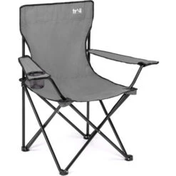 Folding Camping Chair - Grey